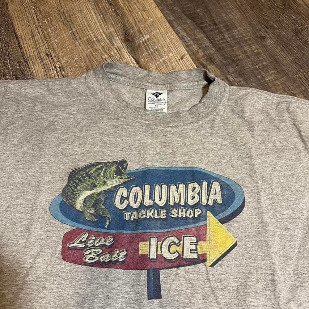 Vintage‎ 2000s Columbia sportswear fishing tee Size XL